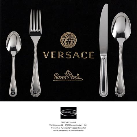 posate versace|versace greek dinnerware.